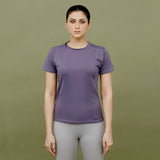 Sweat Sister Tee (NA0225)-Purple