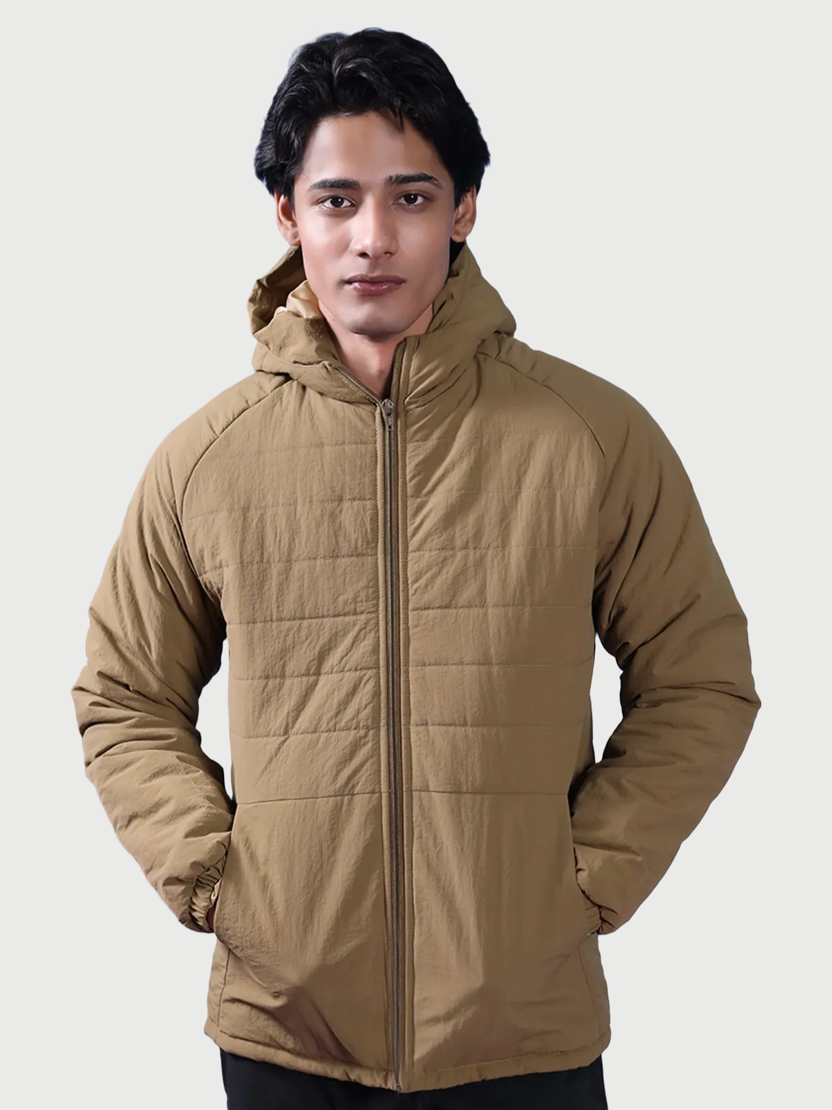 Puffer Jacket with Hoodie