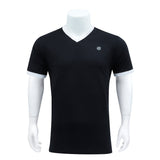 Upsurge V Neck Tee (NA0143)-Black