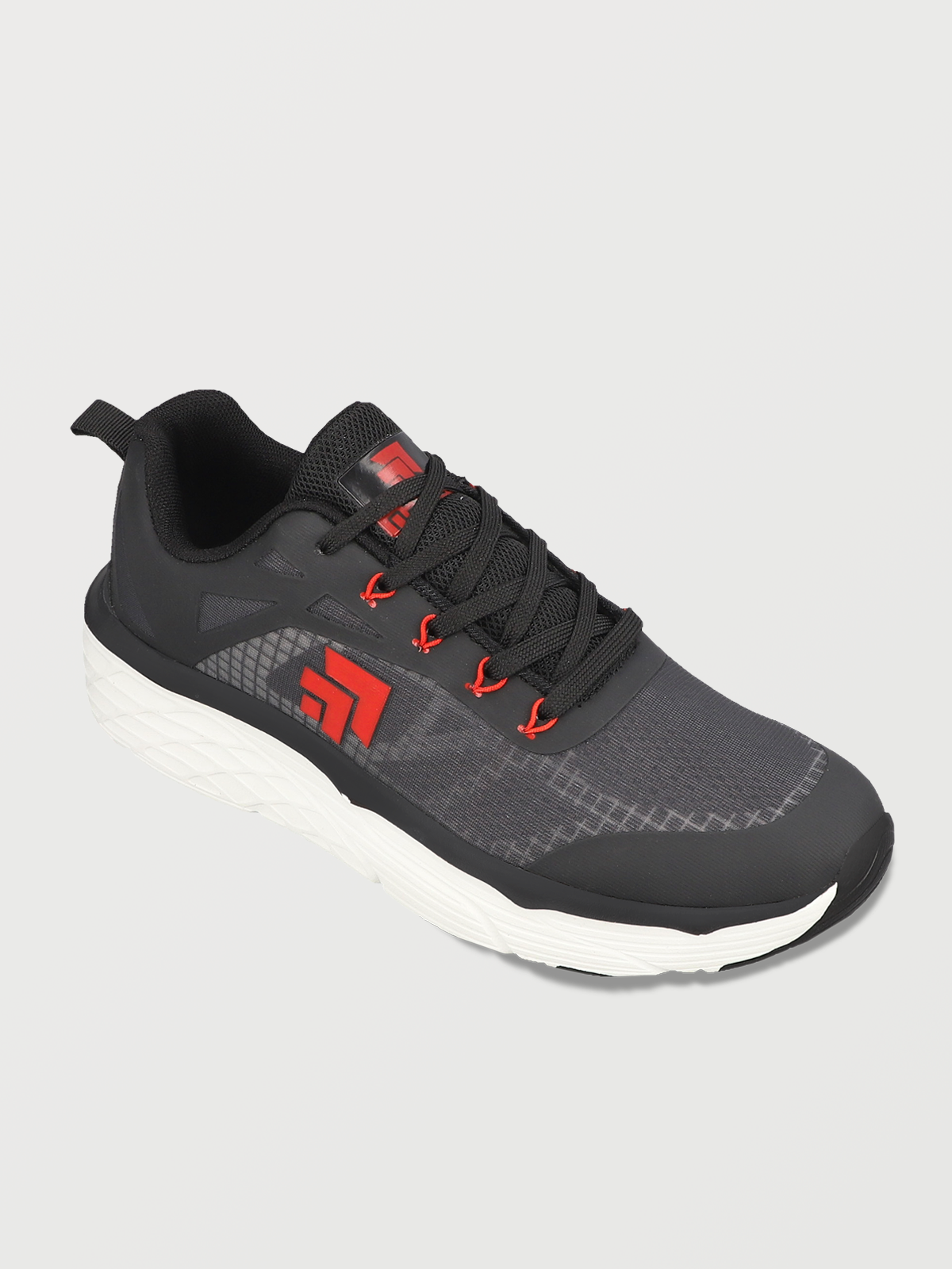 GREY/RED