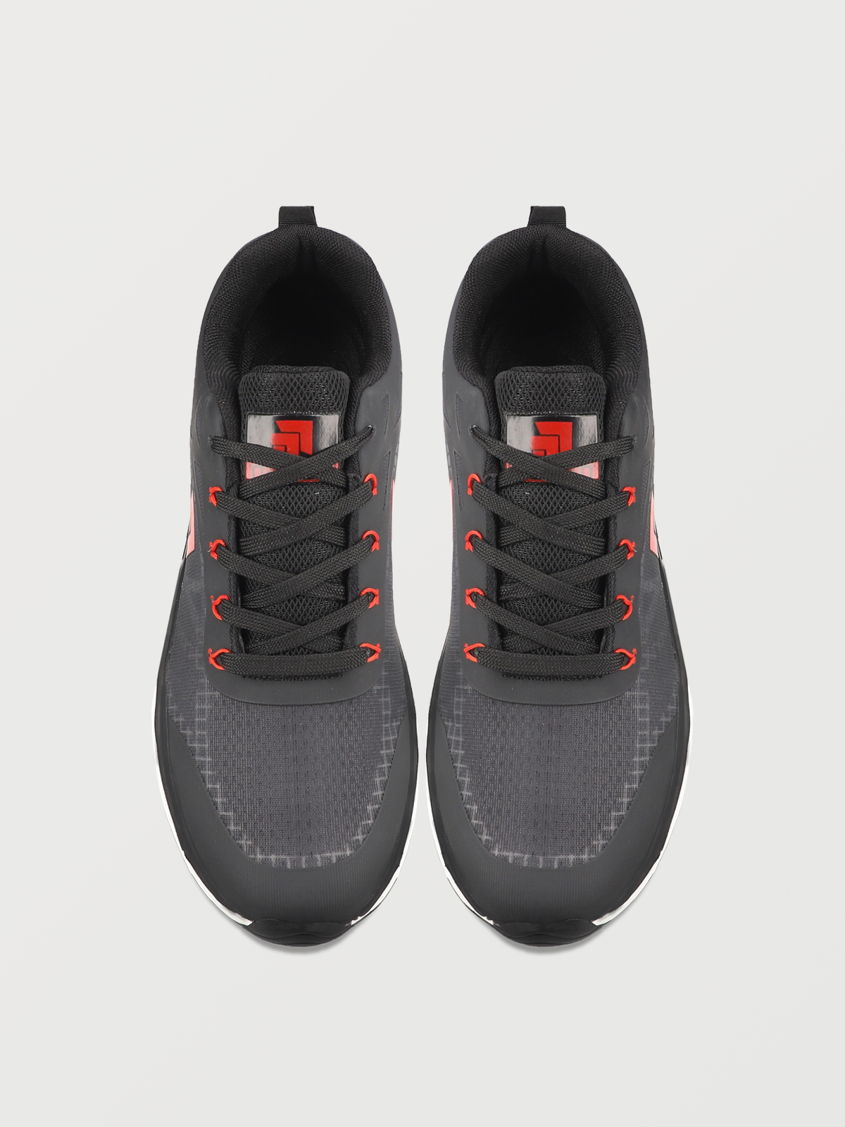GREY/RED