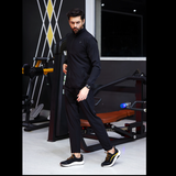 NA0312-Men Track Suit-BLACK