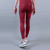 Standard Tights 1.1 Full Melange (NA0019)-Maroon