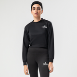 Homerun 1.0 Crop-Sweatshirt (NA0013)-Black