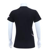 On The Roll V Neck Tee (NA0159)-Black